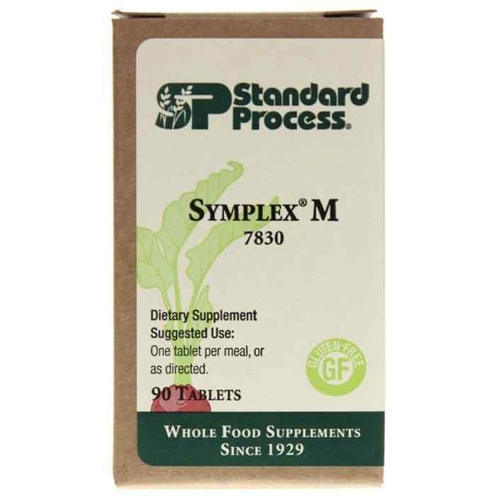 Standard Process Symplex M 90 Tablets Human Supplement