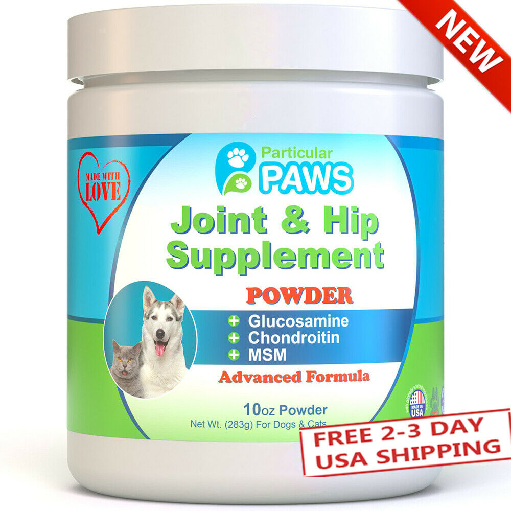 Particular Paws Glucosamine for Dogs and Cats Joint & Hip Supplement