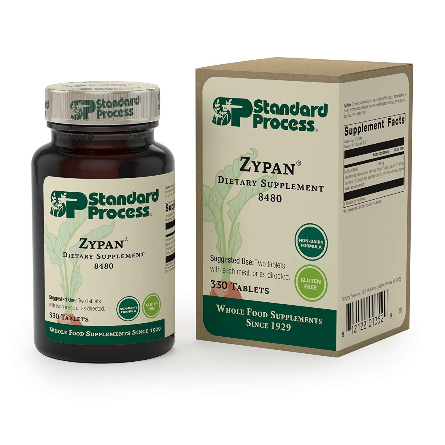 Standard Process 8480 Zypan 330 Tabs Standard Process EXP12/19