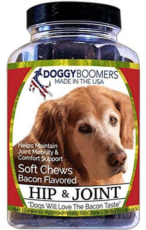 Doggie Boomers Hip and Joint Supplement for Dogs Glucosamine w