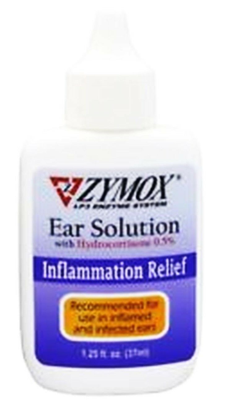 ZYMOX LP3 Enzyme System Ear Solution Inflammation Relief 1.25oz Ex 02/