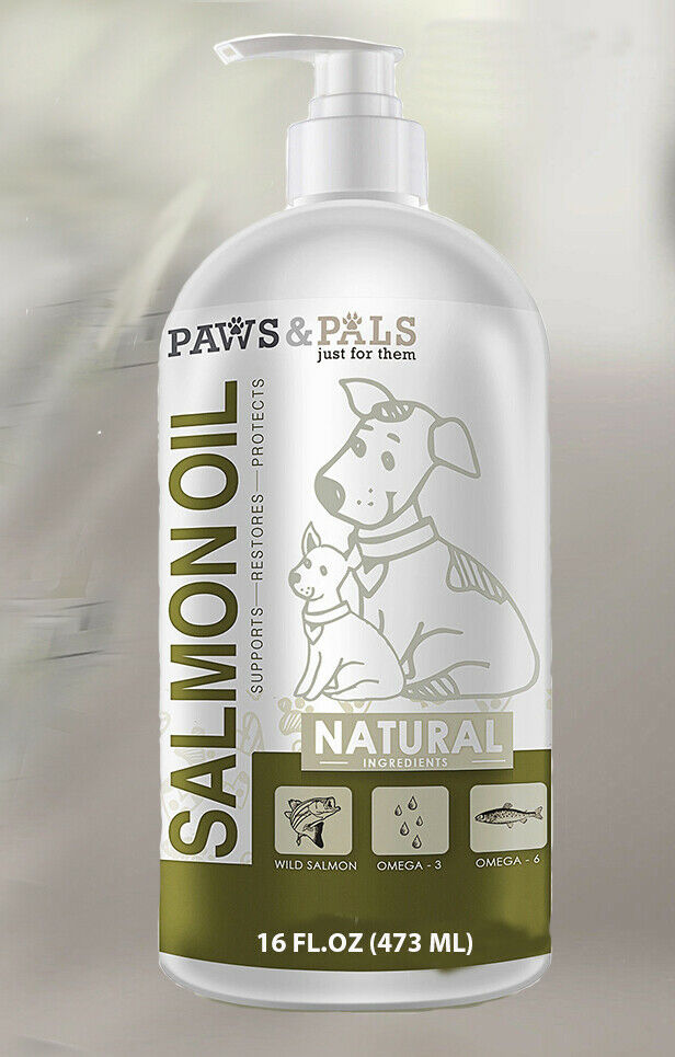 Pure Wild Alaskan Salmon Oil for Dog Pets 1632 Oz Free Shipping US