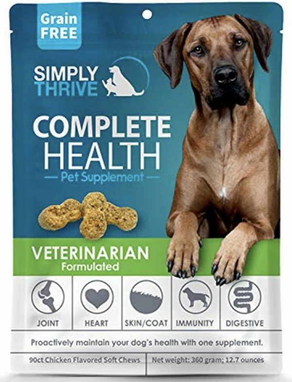 Complete Health Supplement For Dogs Joint, Heart, Immunity, Digestive