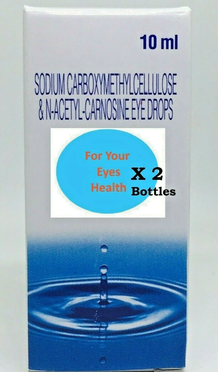 2 x Dog/Cat Cataract Eye Drops Carnosine Cataract Ethos NAC Bright