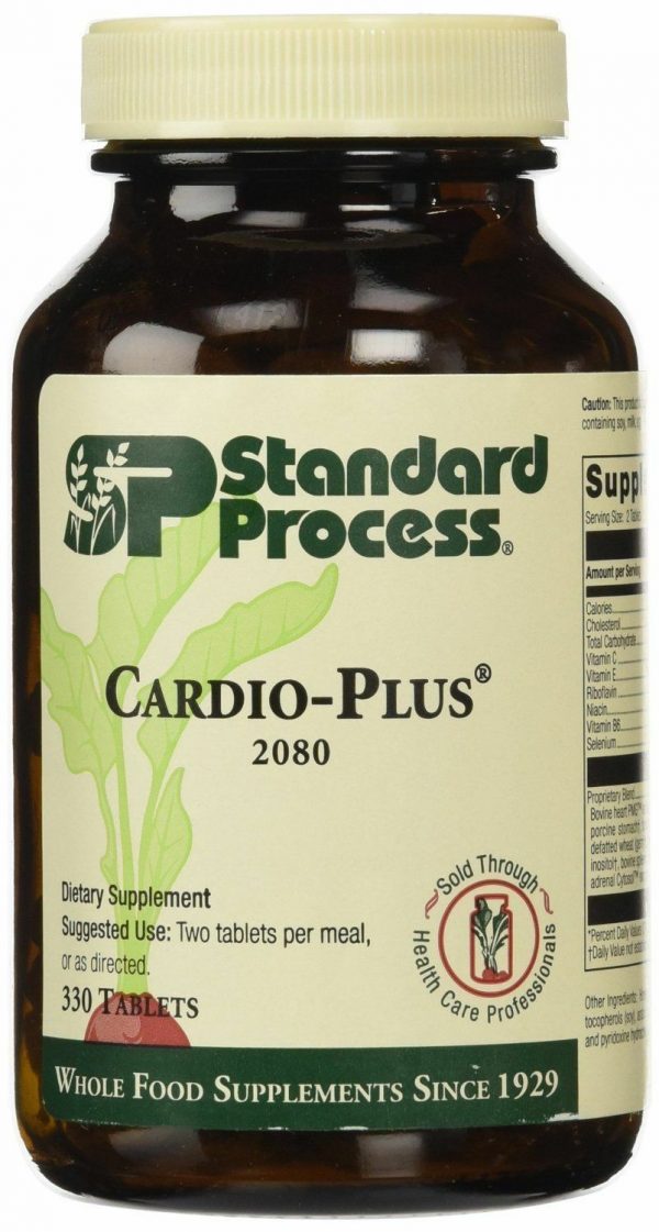 Standard Process CardioPlus Cardiovascular Heart Health 330 Tabs Ship